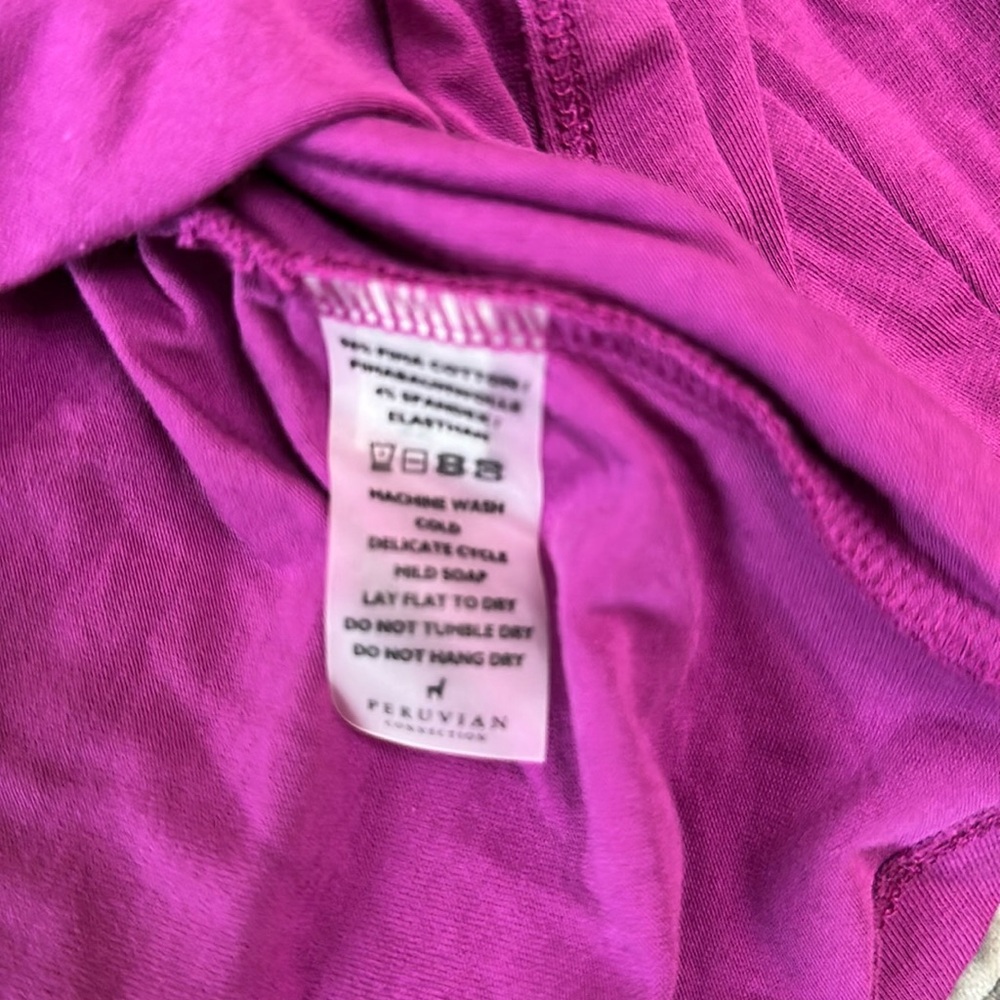 Peruvian Connection Cyprus Top-new never worn - Picture 4 of 5